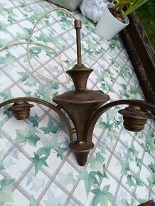 lustr mosazný starožitný - 2