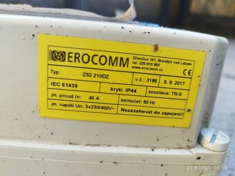Erocomm skříň zásuvková , stavební rozvaděč - 2