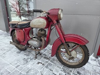Jawa 250/353 kývačka model po půlbubnu - 2