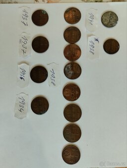 Staré mince 1 - 2