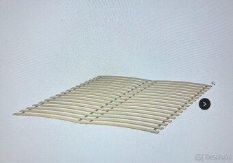 Postel s rošty 160x200 cm - 2