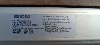 Střešní nosič Menabo Omega ALU  L - 2