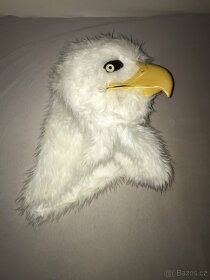 Orel bělohlavý - maska s pohyblivým zobákem - 2