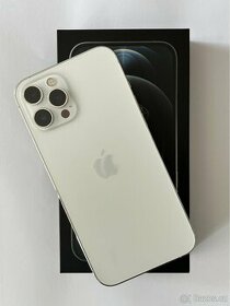 iPhone 12 Pro Max, 512GB, Silver - bíla, SUPER STAV - 2