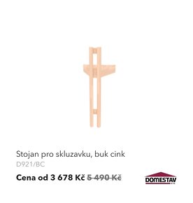 Domestav - skluzavka, stojan, žebřík, nožičky k posteli - 2