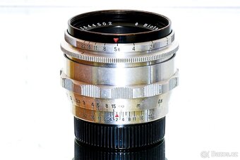 Carl Zeiss Biotar 2/58 RED T 1Q M42 12-lamelový TOP STAV - 2