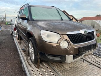 Díly Škoda Yeti 2010 1.8tsi 4x4 - 2
