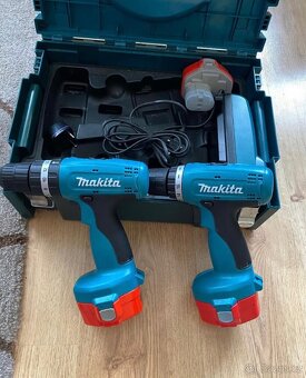 MAKITA NOVÝ 2 LEHKÍ VRTACÍ ŠROUBOVÁKY + baterie k tomu - 2