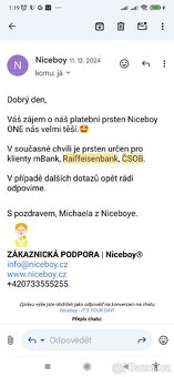 Prodám platební náramek a prsten - 2