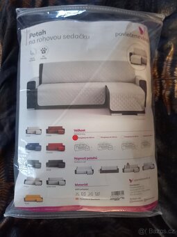 Potah na sedačku do L - 2