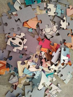 Puzzle Froze ,skládá se z 80 dílů, nové 3 x foto - 2