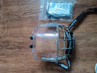 Plexi+Mříž BAUER Hybrid Shield Sr vel.M - 2