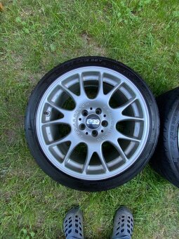 Alu kola BBS CH-R motorsport brillantsilber R18 - 2