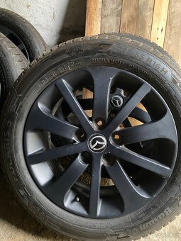 ALU kola 5x114,3 Mazda R16 Zimní pneu 205/55/16 - 2