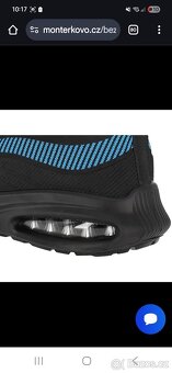Bezpečnostní pracovní tenisky WAVE S1P BLUE - 2