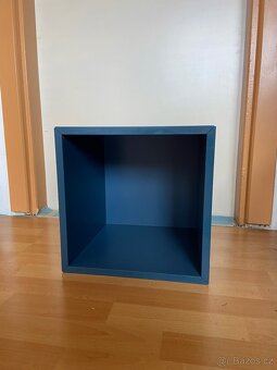 TMAVOMODRÉ POLICE EKET z IKEA - 2