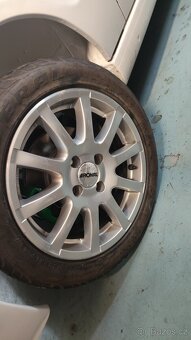 Prodám kola 4x100 plus pneu semislick r15 - 2