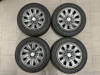 4 ks plech. disků 6,5Jx16 se zimními pneu Dunlop 205/55/16 - 2