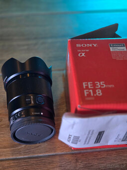 SONY objektiv 35mm, 1,8 světelnost - 2
