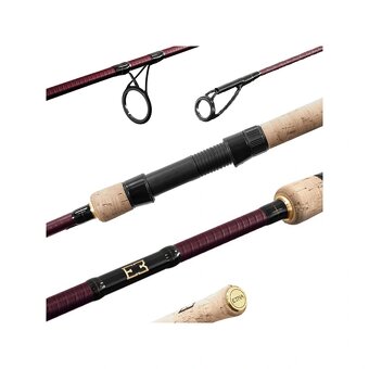 Rybářský prut DELPHIN Etna E3 - 3,6m/3lb/2díl Cork - 2