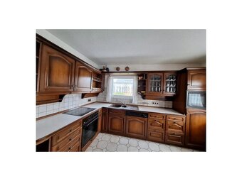 Rustikální kuchyňská dubová linka se spotřebiči,5615 - 2