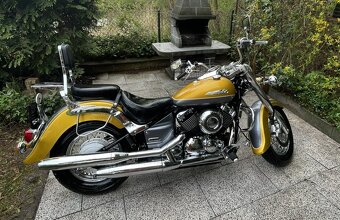 Yamaha DragStar 650 – 2002 -krásná klasika s nízkým nájezdem - 2
