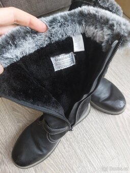 Dívčí kozačky vel 31 Graceland (Deichmann) - 2