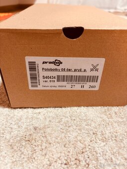 Kožené polobotky Prabos 05, 260 (27) - 2