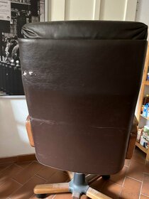Kožené kancelářské křeslo - 2