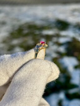 Zlatý prsten 2,66g - 2