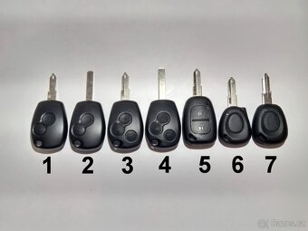 obal klíče autoklíč Dacia Logan,Duster,Sandero Dokker - 2