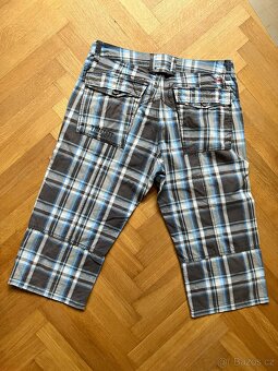 Pánské kostkované 3/4 kraťasy Timeout vel. 52 - 2