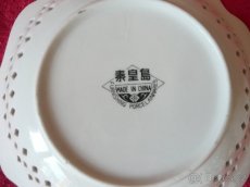 Starožitný talíř Furnishing porcelain wares - 2