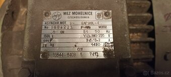 Asynchronií elektro motor 1,5KW - 2