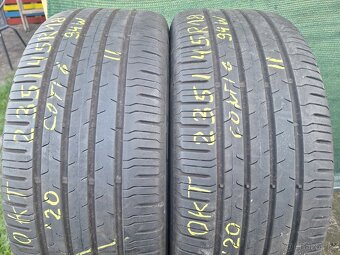 Prodám letní pneu 235/45/18 Continental a Hankook - 2