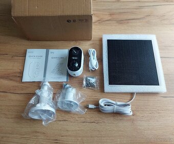 Wi-Fi solární kamera 2K Arenti GO1 & SP2-C - 2