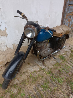 motocykl jawa čz kývačka 175 ccm typ 356 bez či s TP SPZ stk - 2