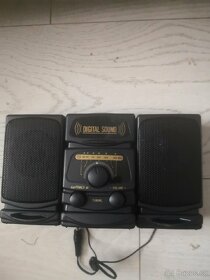 Prodám malé rádio s 2 reprobednama - 2