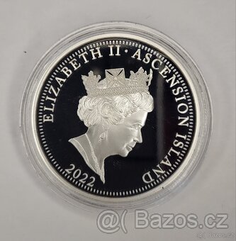 Stříbrná mince Královna Elizabeth II, 1OZ, 2022 - 2