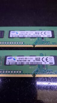 Samsung 8GB (2x4) DDR3, 1600MHz - 2