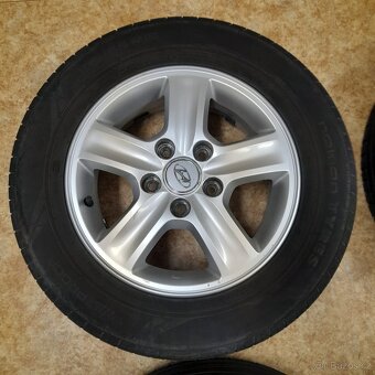 Alu kola Hyundai 15 palců + pneu Nokian - 2