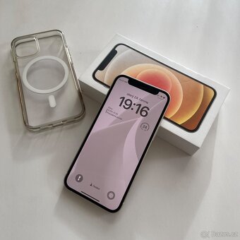Apple iPhone 12 mini bílý 64 GB, stav A - 2