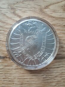 Stříbrná mince Český lev 5 OZ 2022 - 2