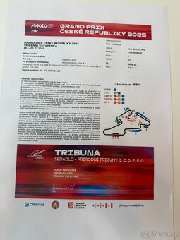 Vstupenky MotoGp Brno- T1 - 2