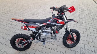 Pitbike Dorado DK90 12/10 Automat,el startér cervena - 2