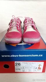 Dívčí kožená bota KTR - vel. 28 - 2