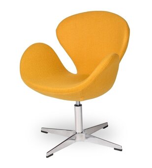 Designová otočná křesla SWAN, neprosezená, levně - 2