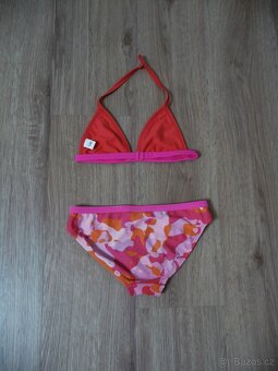 Dívčí dvoudílné plavky zn. ADIDAS vel. 140 - 2
