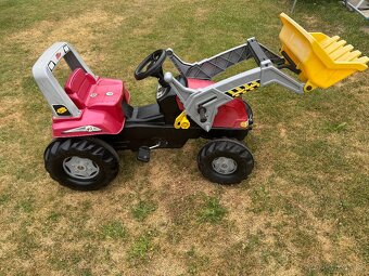 Šlapací trakror Rolly Toys X Trac s valníkem - 2