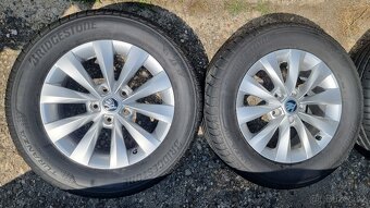 Škoda Karoq,Yeti orig. alu kola RIMS 16" s pneu - 2